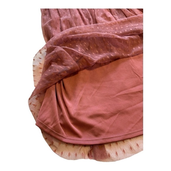 Maurices Mesh Crochet Trim Dress - Size Medium - Picture 8 of 10